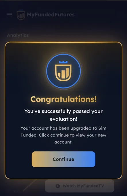 Funded trader certificate 2